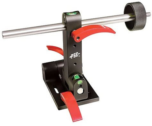 PSE ARCHERY Bow Tuning Fixture Two Mounted Levels Black & Red - 41701