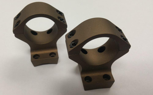 Talley Manufacturing Scope Ring 30MM Browning X-Bolt Burnt Bronze Low