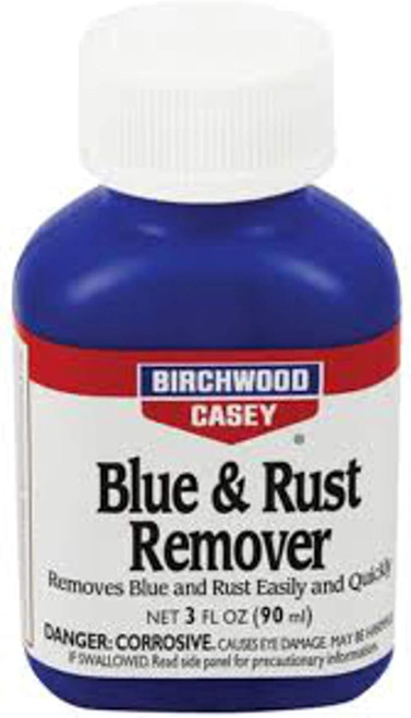 Birchwood Casey Blue & Rust Remover 3 Ounce Plastic Bottle