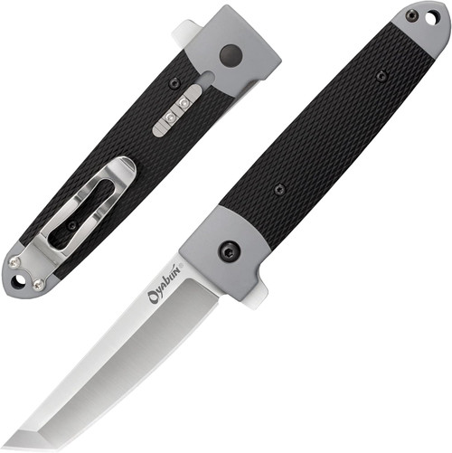 Cold Steel Oyabun Stainless Steel Blade W/ 4.75" GRN W/ TPR Inlay Handle