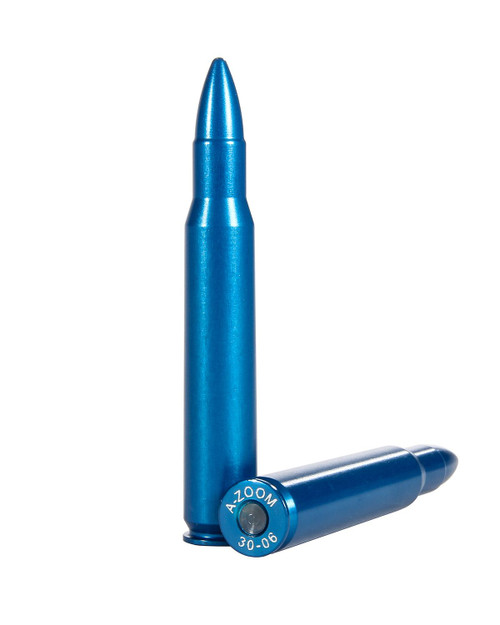 A-ZOOM Precision Metal Safety Snap Cap Blue Value 5 Pack 30-06 Sprg - 12327