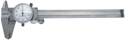 Lyman Stainless Steel Dial Caliper Unfailing .001" Accuracy Comes W/ Case