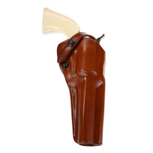 Galco SAO Strongside/Crossdraw Holster Long BRL Colt 357 SAA 7.5" Tan LH