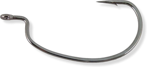 Owner Hooks Cutting Point Rig'N Hook Short Shank 4/0 Black Chrome -5137-141