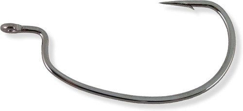 Owner Hooks Cutting Point Rig'N Hook Short Shank 4/0 Black Chrome -5137-141