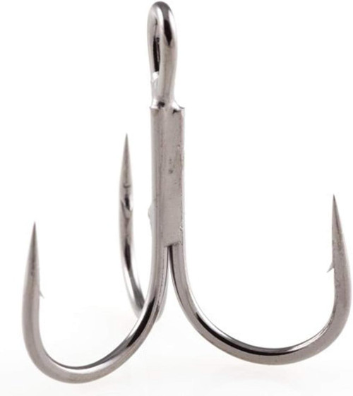 Owner Hooks Stinger Super Needle Point Treble Hook 5 8Pk Black Chrome