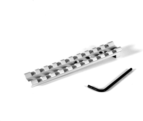 EGW S&W Revolver One Piece Picatinny Scope Mount Silver 0 MOA - 49104 EGW S&W Revolver One Piece Picatinny Scope Mount Silver 0 MOA - 49104