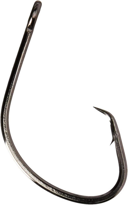 Owner Hooks Tournament Mutu Light Circle Hook Chrome Size 2 8PK 5114T-091