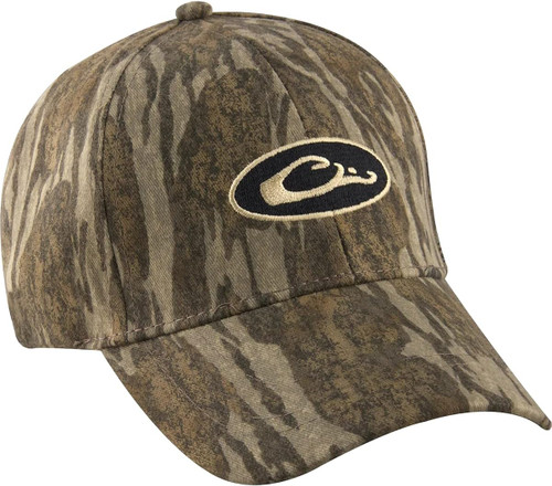Drake Waterfowl Camouflage 100% Cotton Cap Bottomland OSFM - DW1790-006