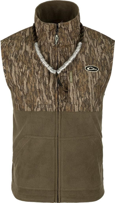 Drake Waterfowl MST Eqwader Vest Bottomland Fleece Lined Large AD1620-006-3