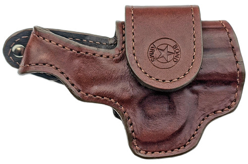 Bond Arms Leather Driving Holster 3" Barrel RH - BAH-DT-300-BNH-R-BT-SML