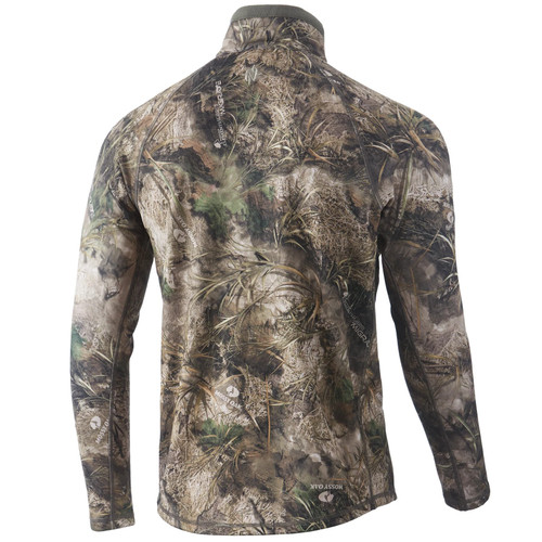 Nomad Utility Camo Pullover Jacket 1/2 Zip - Mossy Oak Migrate - Large
