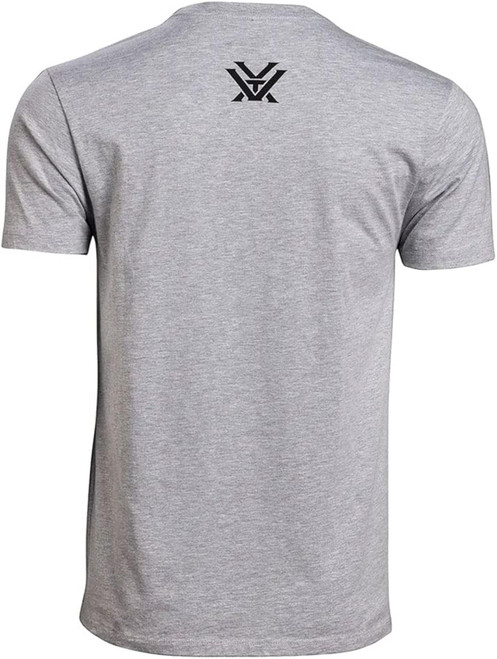 Vortex Optics Men's Stars and Stripes Short Sleeve T-Shirt Grey Heather 3XL Vortex Optics Men's Stars and Stripes Short Sleeve T-Shirt Grey Heather 3XL