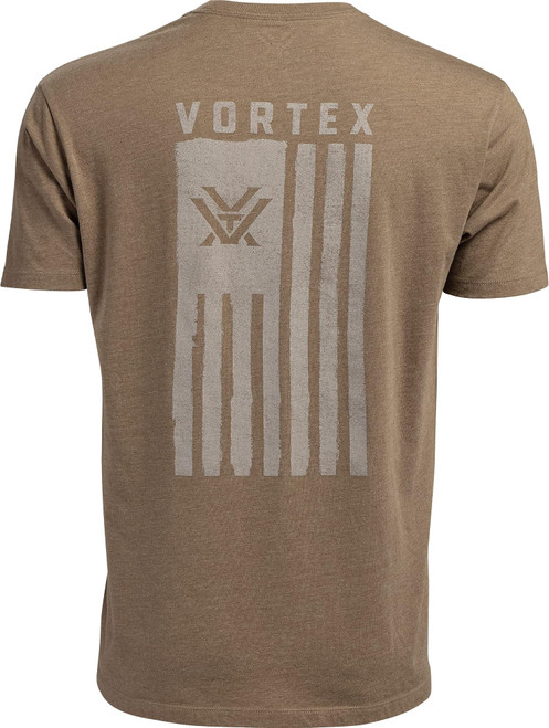 Vortex Optics Men's Salute Short Sleeve T-Shirt - Coyote - XXX-Large