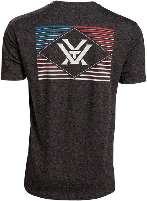 Vortex Optics Rank & File Short Sleeve T-Shirt - Charcoal Heather - Large