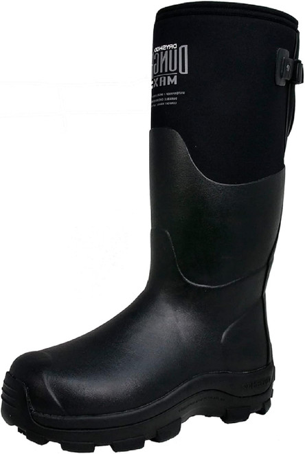 Dryshod DungHo Max Gusset Extreme-Cold Conditions Barnyard Boot - BLK-Sz 10
