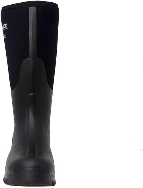 Dryshod Footwear Mudcat HI All Condition Chore Boot Black/Orange - Sz 9