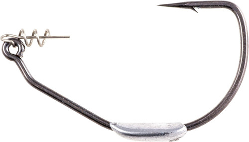 Owner Beast TwistLock Weighted Hooks Size 4/0- 1/8 Oz- M - Black Chrome 3Pk