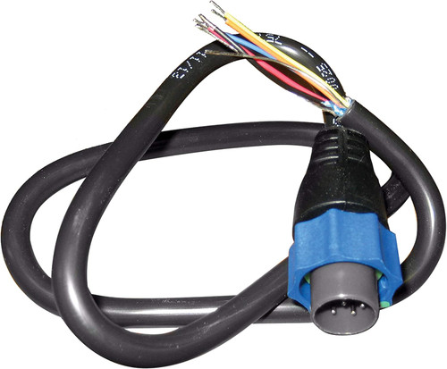 Lowrance 7pin Adapter Cable To Connect Bare-Wire Transducer Sonar Port
