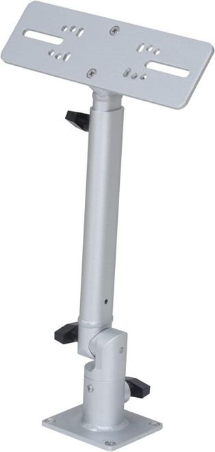 Millennium Outdoors Single Monitor Mount Easy Install, Adjustable - Silver