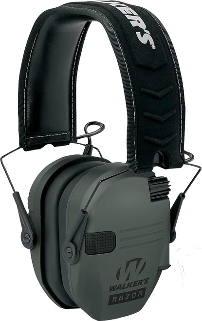 Walker's Razor Slim Electronic Muffs & Glasses Combo Kit For Head NRR23dB