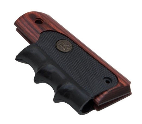 Pachmayr American Legend Grip 1911 Pistols Rosewood Burgundy 00423