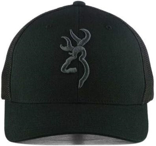 Browning Cap Colstrip Black S/M Flex Fit Browning Logo - 308702992