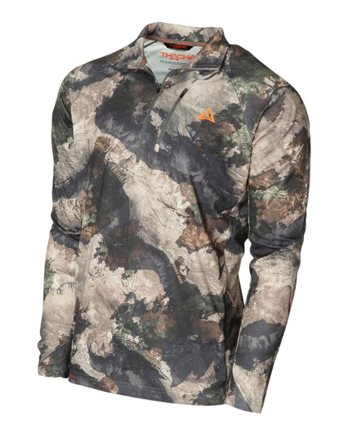 Banded Thacha L-1 Lightweight Quarter Zip Pullover - Mossy Oak Gila - M