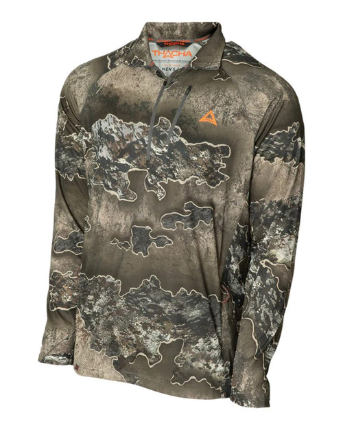 Banded Thacha L-1 Lightweight Quarter Zip Pullover - Realtree Excape - L