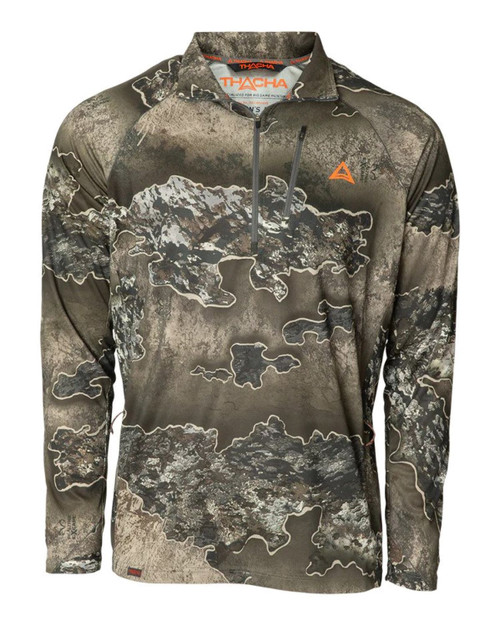 Banded Thacha L-1 Lightweight Quarter Zip Pullover - Realtree Excape - XL