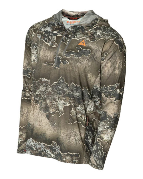 Banded Thacha L-1 Lightweight Quarter Zip Hooded Pullover - RT Excape - XL