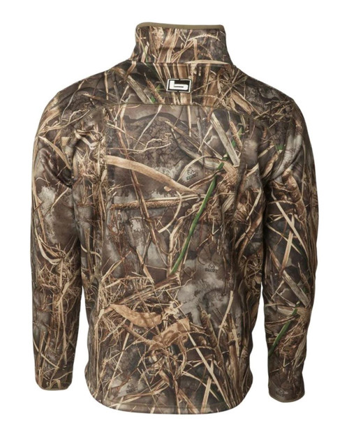 Banded Mid-Layer 1/4 Zip Fleece Pullover - Realtree MAX7 - Medium