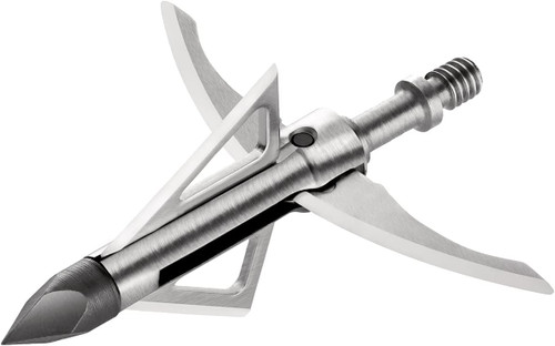 Bloodsport Archery Gravedigger Chisel Tip Broadhead 100gr 1"x1 3/4" Cut 3PK