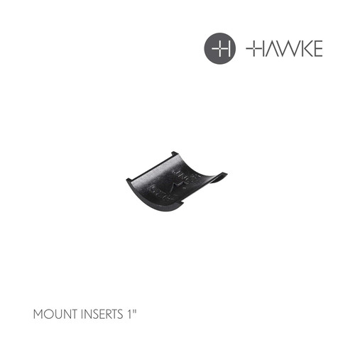 Hawke Ring Mount Inserts, 25 MOA 1" Rings 22160