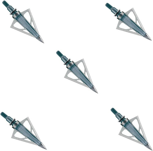New Archery Products Thunderhead 100gr 1 3/16" 3 Blades Broadheads - 5 Pk