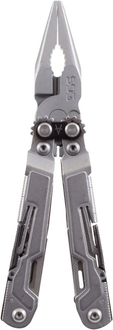 SOG PowerPint EDC Tool Compact Lightweight W/ 18 Multitools In One - Silver