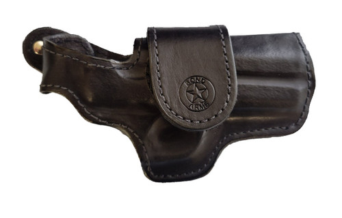 Bond Arms Leather Driving Holster 3.5" Barrel & Trigger Guard - Black RH