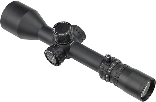 NightForce Optics NX8 F2 2.5-20X50mm, ZeroStop Turret, DigIllum Reticle-BLK