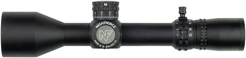 NightForce NX8 2.5-20x50MM F1 .250 MOA/Zerostop/CW/Digillum/MOAR - BLK