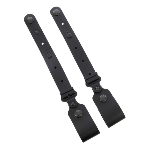 Galco Horizontal Shoulder System Tie Down Set 2.0 Full Grain Leather Black