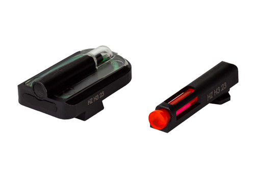 HI-VIZ FastDot H3 Low Profile Sight Set For Glock 9mm,40 S&W and 357 Sig