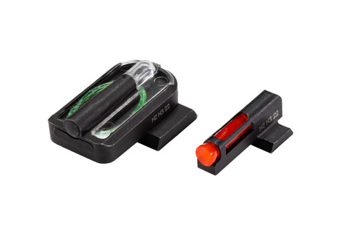 HI-VIZ FastDot H3 Low Profile Sight Set S&W M&P Compact, Fullsize & Shield