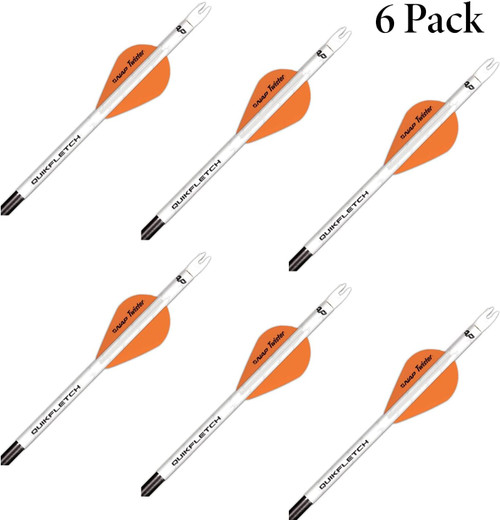 New Archery Product Twister Quickfletch 2" 3-Vane Stabilizing Fletch 6Pk New Archery Product Twister Quickfletch 2" 3-Vane Stabilizing Fletch 6Pk