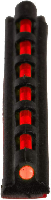 TRUGLO Glo-Dot Universal Fiber-Optic Sight For Ventilated Shotguns - Red
