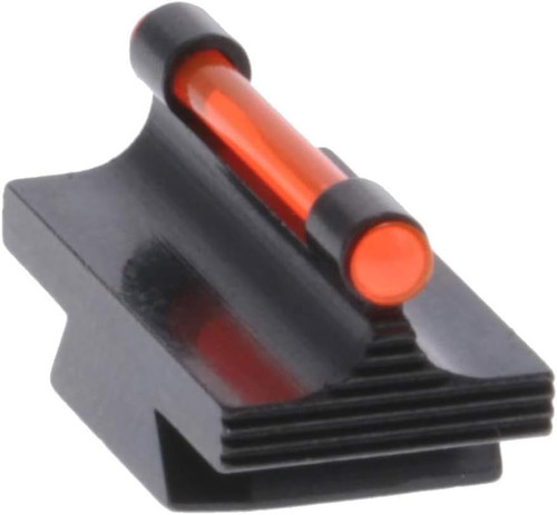 TRU-GLO 3/8" Dovetail Front Sight Replacement Ramp Fiber Optic - Red .530