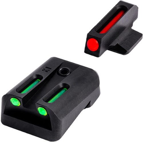 TRUGLO Tri-Dot Fiber Optic Red Front Green Rear Kimber 1911 Models Sight