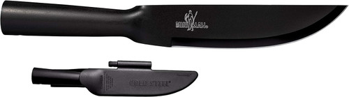 Cold Steel Bushman Knife 7" Blade/Secure-Ex Sheath/SK-5 Carbon Steel Black