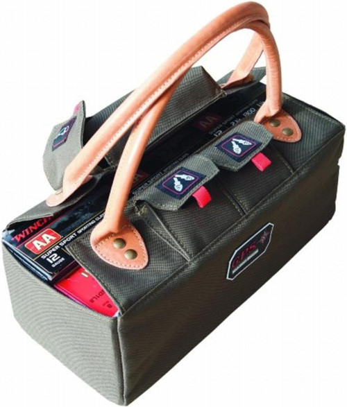 G.P.S. Shotgun Shell Tote For 6 Boxes of 12 GA Shells Range Gear - Olive