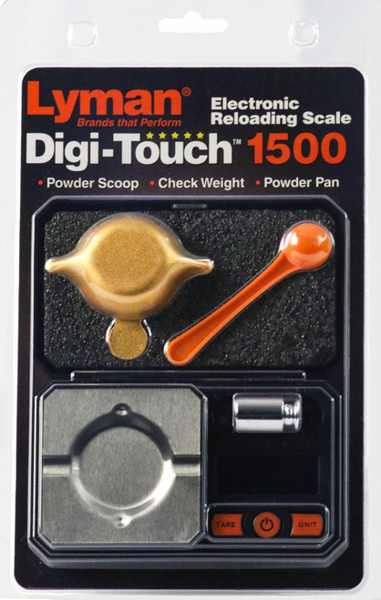 Lyman Digi Touch 1500 Electric Reloading Scale W/ Powder Scope & Pan/Weight