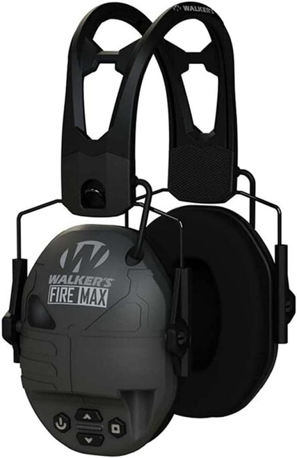 Walker's Firemax Digital Muff's W/ Digital Omni Directional Microphones BLK